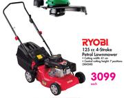Ryobi 125cc 4 Stroke Petrol Lawnmower-Each