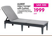  Allibert Jaipur Lounger With Cushion-Each