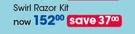 Gillette Venus Swirl Razor Kit-Per Kit