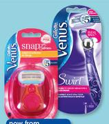 Gillette Venus Embrace Snap Razor Kit-Per Kit
