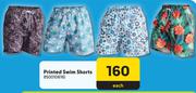 Printed Swim Shorts 850010616-Each