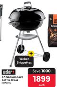 Weber  57cm Compact  Kettle Braai 1077414