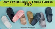 Mens Or Ladies Sliders-For Any 2 Pairs 