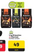 Camp Master Briquettes Or Charcoal 427858, 427934-4Kg Each