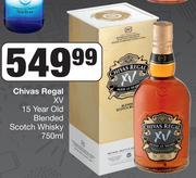 Chivas Regal XV 15 Year Old Blended Scotch Whisky-750ml