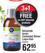 Silverlab Ionic Colloidal Silver Liqui Gel-200ml Each