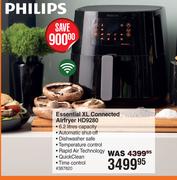 Philips 6.2Ltr Essential XL Connected Airfryer HD9280