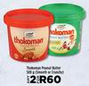 Thokoman Peanut Butter (Smooth Or Crunchy)-For Any 2 x 500g