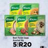 Knorr Packet Soups Assorted-For 5 x 50g