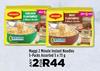 Maggi 2 Minute Instant Noodles 5 Packs Assorted-For 2 x 5 x 73g
