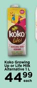 Koko Growing Up Or Life Milk Alternative-1Ltr Each