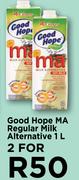 Good Hope MA Regular Milk Alternative-For 2 x 1Ltr
