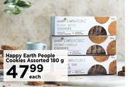 Happy Earth People Cookies Assorted-180g Each