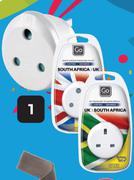 Go Travel SA-USA Adaptors-Each