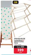 Primaries Ironing Board Or Deluxe Clothes Horse-Each