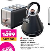 Bennett Read Midnight Kettle & Toaster Set KBP102