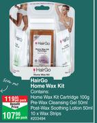 Hair Go Home Wax Kit-Per Pack