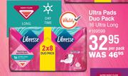 Libresse Ultra Pads Duo Pack 16 Ultra Long-Per Pack