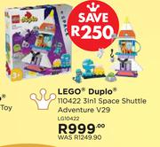Lego Duplo 3 In 1 Space Shuttle Adventure V29 LG10422