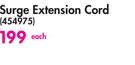 Power Worx Surge Extension Cord-Each