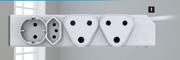 Allocacoc 3m Power Strip Multiplug-Each