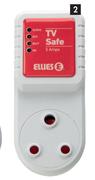 Ellies TV Safe Surge Protection FEATVG16-Each
