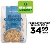 Food Lover's Plain Granola-750g