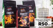 Food Lover's Briquettes Or Charcoal-4Kg Each