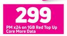 Oppo A15 4G Smartphone-On 1GB Red Top Up Core More Data