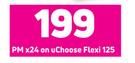 Nokia 1.4-On uChoose Flexi 125