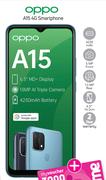 Oppo A15 4G Smartphone-On 1GB Red Top Up Core More Data