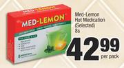 Med-Lemon Hot Medication (Selected)-8's Per Pack