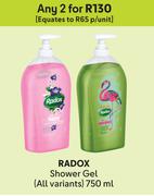 Radox Shower Gel (All Variants)-For Any 2 x 750ml
