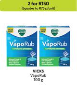Vicks Vaporub-For 2 x 100g