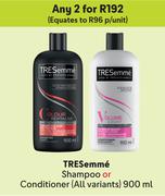 Tresemme Shampoo Or Conditioner (All Variants)-For Any 2 x 900ml
