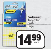 Goldenmarc Terry Cotton Swab Large-Each