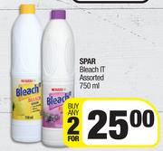 Spar Bleach IT Assorted-For 2 x 750ml