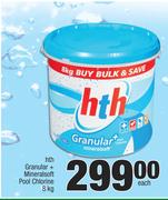 HTH Granular+ Mineralsoft Pool Chlorine-8Kg Each