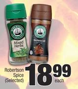 Robertson Spice (Selected)-Each