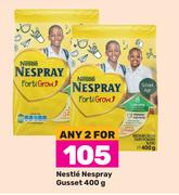 Nestle Nespray Gusset-For Any 2 x 400g