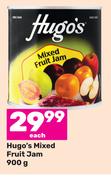 Hugo's Mixed Fruit Jam-900g Each