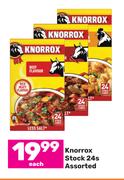 Knorrox Stock Assorted-24s Each