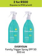 Everysun Family Trigger Spray SPF 50-For 2 x 300ml