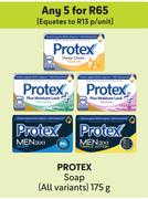 Protex Soap (All Variants)-For Any 5 x 175g