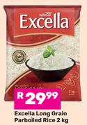 Excella Long Grain Parboiled Rice-2Kg