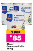 Clover Condensed Milk-For 3 x 385g