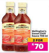 Wellington's Sweet Chilli Sauce-For 2 x 700ml