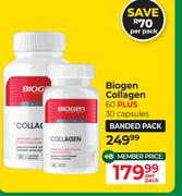 Biogen Collagen 60 Plus 30 Capsules-Per Pack