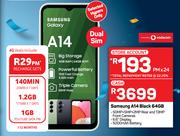 Samsung A14 Black 64GB 4G