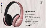 Volkano Phonic Series Bluetooth Full-Size Headphones